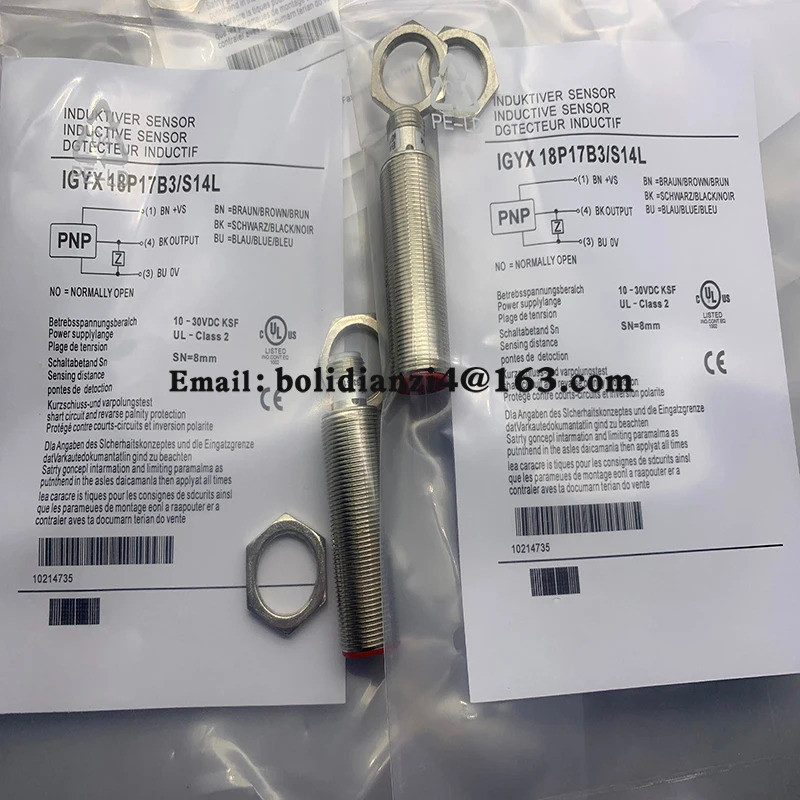 เซ็นเซอร์ใหม่สําหรับ Proximity Switch 30P37B3/S14L 30N37B3/S14L 12P17B3/S14L IGYX 12N17B3/S14L ในสต็