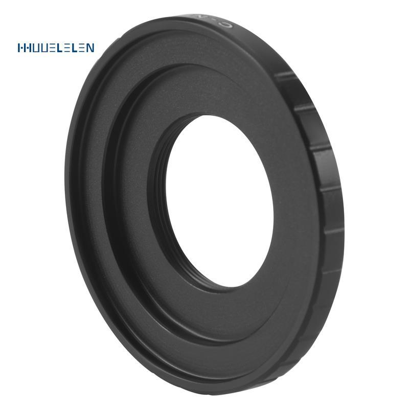 [Promete H]สีดํา 16 มม.C-Mount Cineเลนส์ภาพยนตร์สําหรับ 1 Mount J1 V1 J2 V2 J3 V3 J4 เลนส์กล้องอะแดป