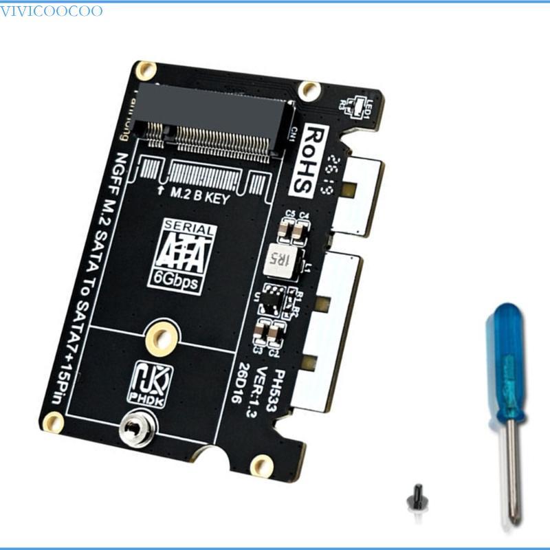 VIVI M 2 B Key 2242 มาตรฐาน SATA3 0 อะแดปเตอร์สะพานรองรับ UEFI BIOS Boot สําหรับ Space Constrained อ