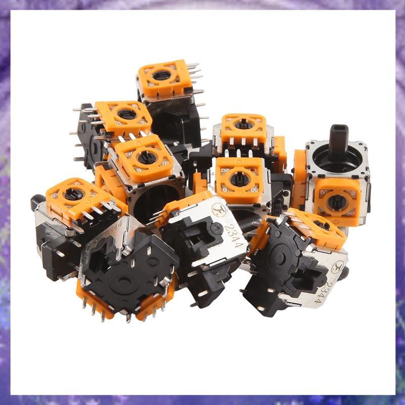 10PCS 3D Analog จอยสติ๊กสําหรับคอนโทรลเลอร์ไร้สาย 3D จอยสติ๊กเซนเซอร์โมดูล Potentiometers สําหรับเกม