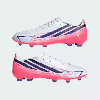 adidas ฟุตบอล รองเท้าฟุตบอล F50 Hyperfast League Firm Ground Unisex สีขาว KJ3412