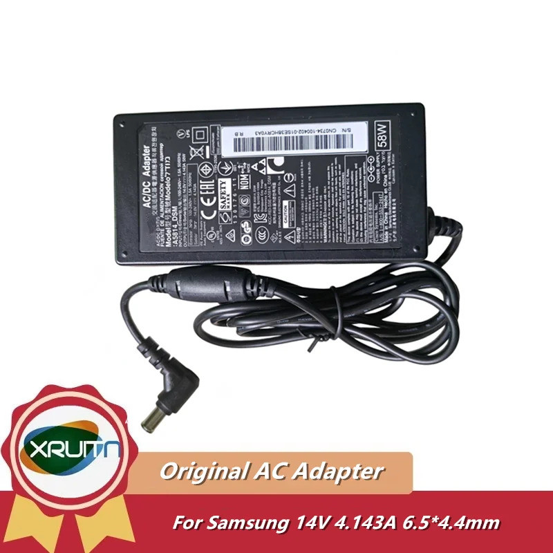 Original A5814-DSM FPN 14V 4.143A 58W AC/DC อะแดปเตอร์สําหรับ Samsung LCD LED TV Monitor T24C350 T24