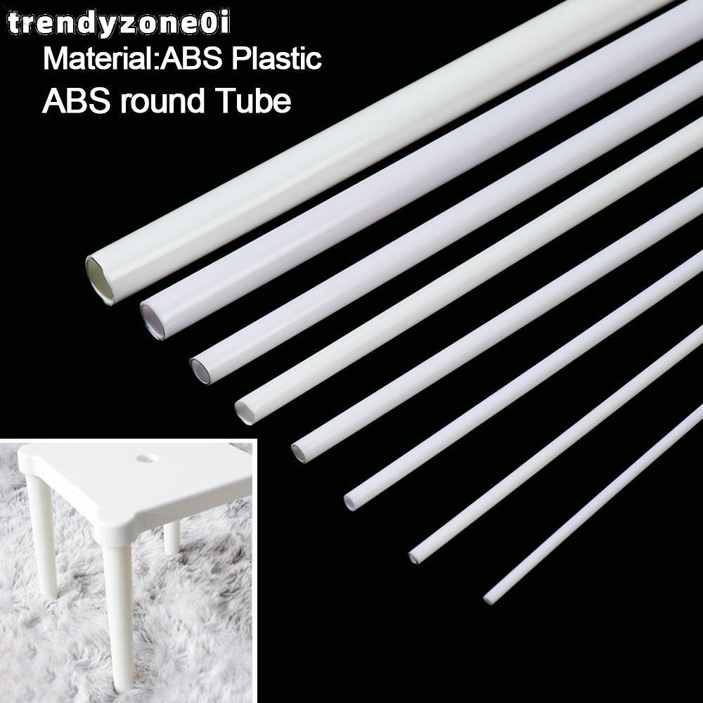 TRENDYZONE0I 10 ชิ้นรุ่น Building Tube Handmade 2 มิลลิเมตร ~ 10 มิลลิเมตร ABS ทรายตารางวัสดุ