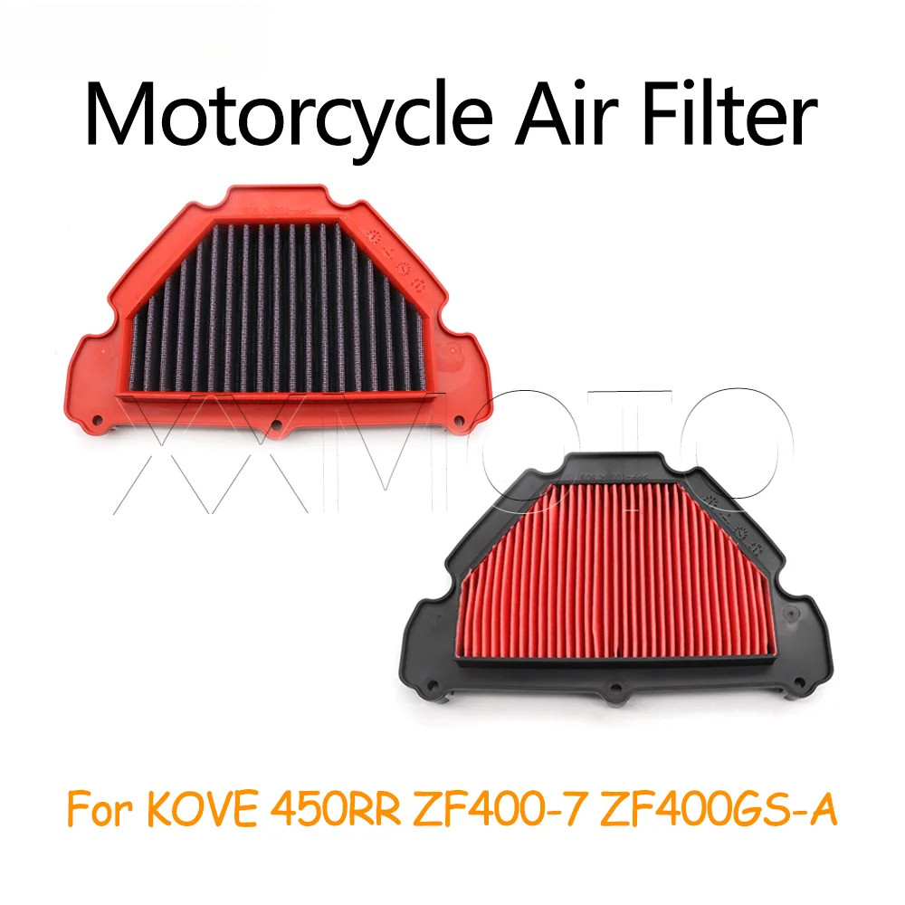 สําหรับ KOVE 450RR 450 RR ZF400-7 ZF400GS-A ZF400 7 GS A รถจักรยานยนต์ High Flow Air Filter ระบบทําค