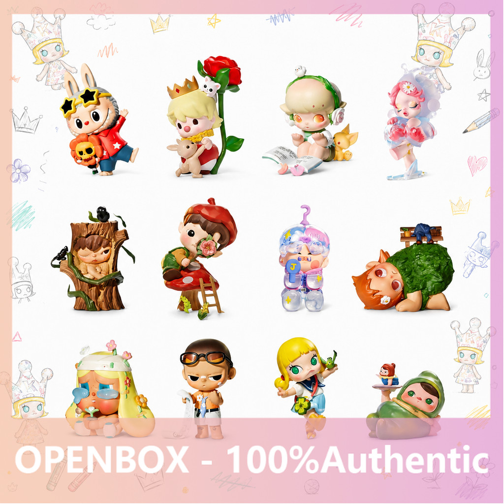 P POPMART Small Hand Drawn Small Hand Series Mystery Box ของขวัญของแท้