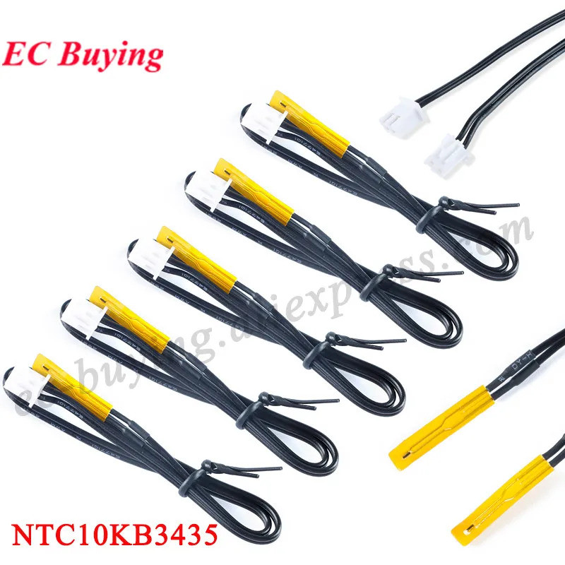 5 ชิ้น/1 ชิ้น NTC10KB3435 บางฟิล์มเทอร์มิสเตอร์ NTC 10K โอห์มอุณหภูมิ Sensor Probe 3435 NTC10K ความร