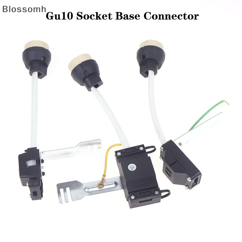 Blossomh GU10 โคมไฟเซรามิคฐานและ Terminal Blo/Bridge W และฉนวนสําหรับ GU10 ฐานฮาโลเจน Soe GU10 หลอดไ