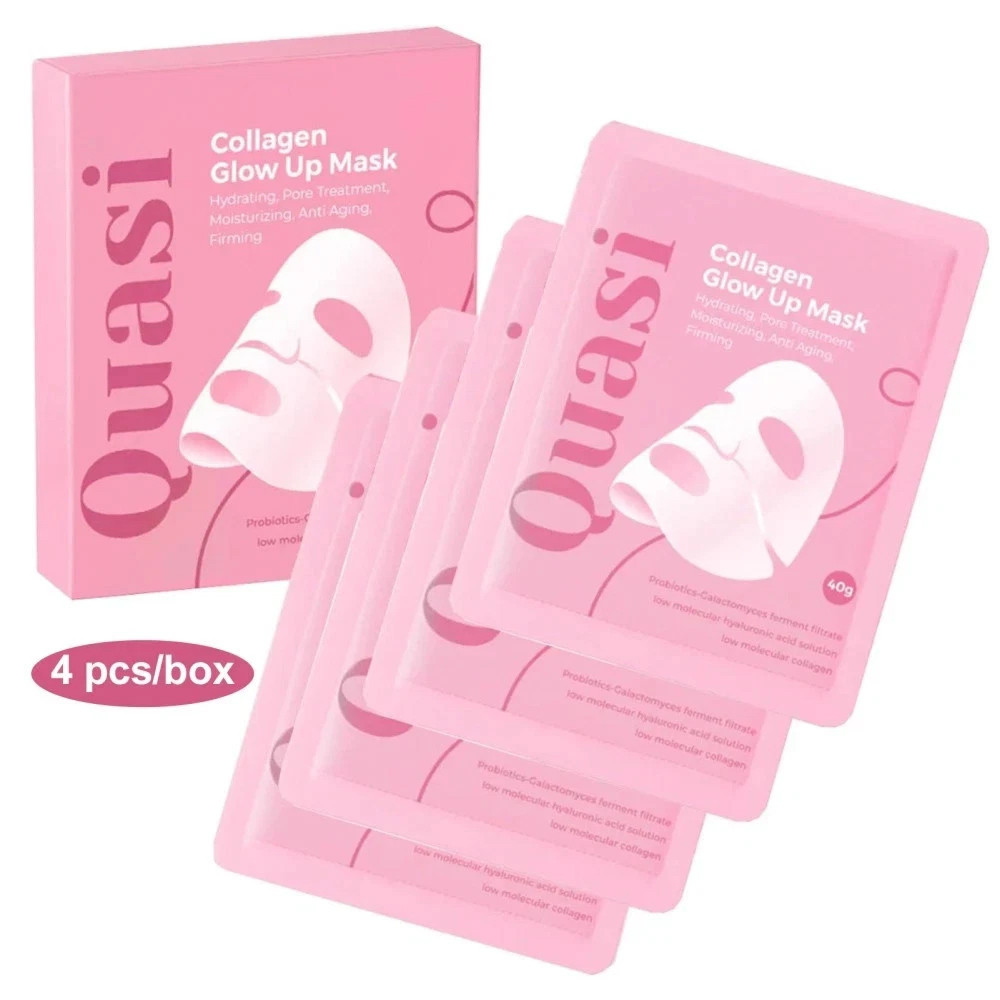 QUASI Collagen Glow Up Mask 2.0 Viral Face Mask Bio Collagen Quasi Brand New Viral Korean Glass Skin