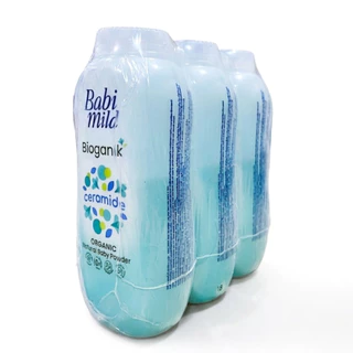 Babi Mild Baby Powder 160 G. Pack 3 / แป้งเด็ก เบบี้มายด์ ขนาด 160 กรัม. แพค3 แป้งฝุ่น / แป้งเด็ก