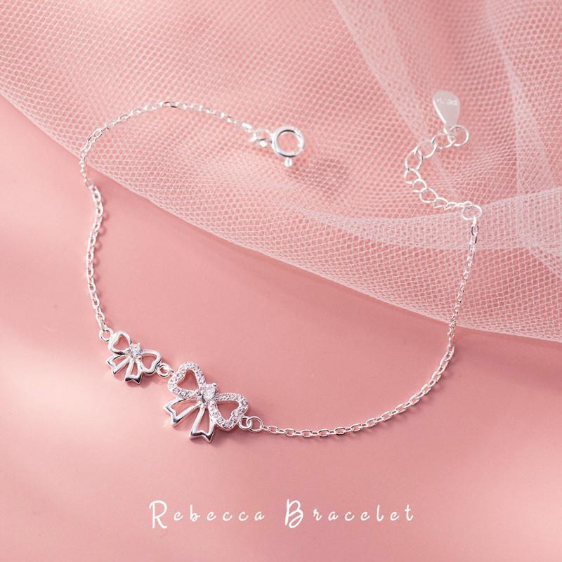 Rebecca Bracelet สร้อยข้อมือเงินแท้ S925 [MERCELO]