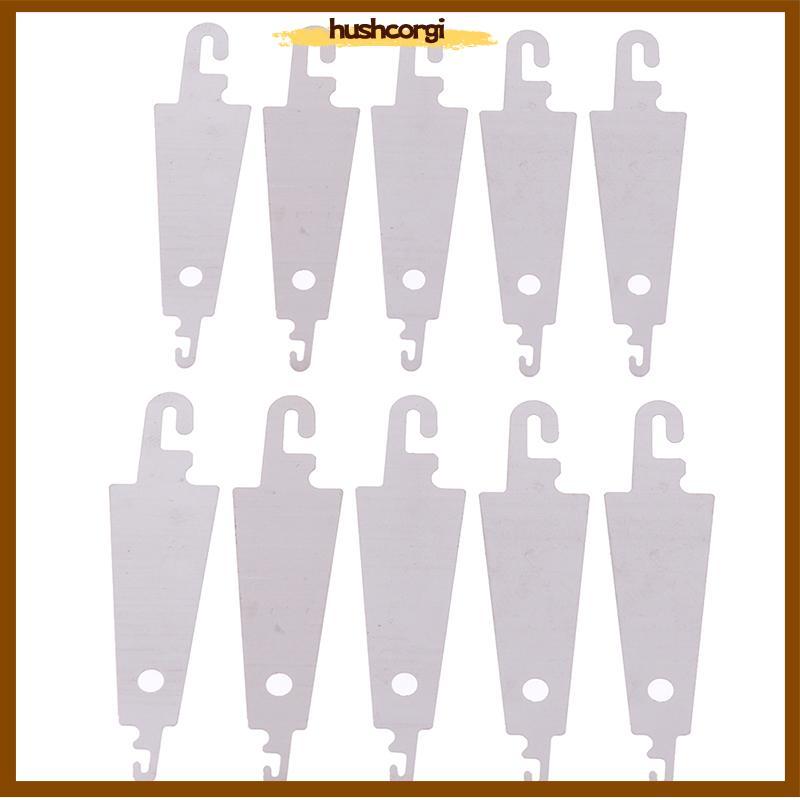 [hushcorgi] 10 ชิ้น/เซ็ตสแตนเลส Cross-Stitch Threading Hook เข็ม Threader Stitch สต็อกใหม่