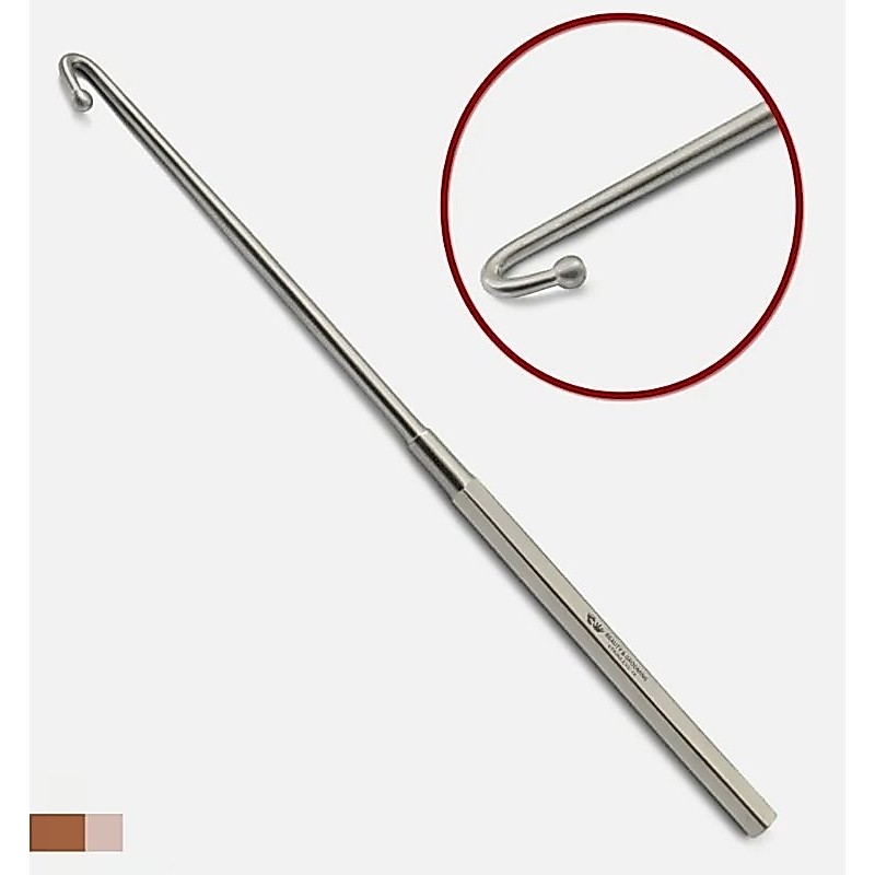 Vet snook hook Spay Hook ฮุก ขอเกี่ยว สำหรับสัตว์ 16cm.