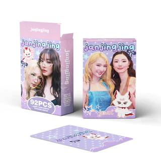 Thai JanJingJing Lomo Card Photocard โปสการ์ด 60 ชิ้นการ์ด + สติ๊กเกอร์ 32 ชิ้น
