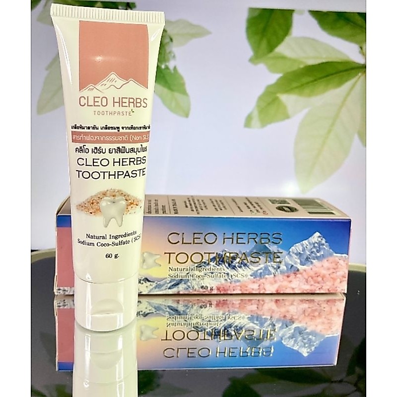 Cleo Herbs Toothpaste (คลีโอเฮิร์บ ทูชเพส)
