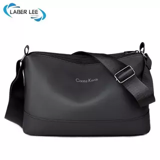 LABER LEE Mens Crossbody Bag Water Resistance Oxford Fabric Shoulder Bag Casual Sling Messenger Bag for Work Business Travel Daily Use