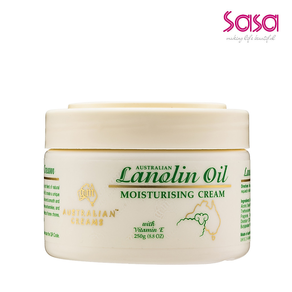 G&M Lanolin Oil Moisturising Cream 250g