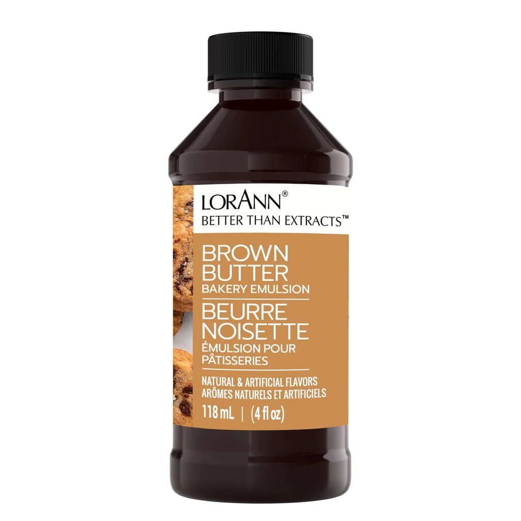LORANN Brown Butter Bakery Emulsion 4 Oz. กลิ่นเนย (118 ml) (05-9675-03)