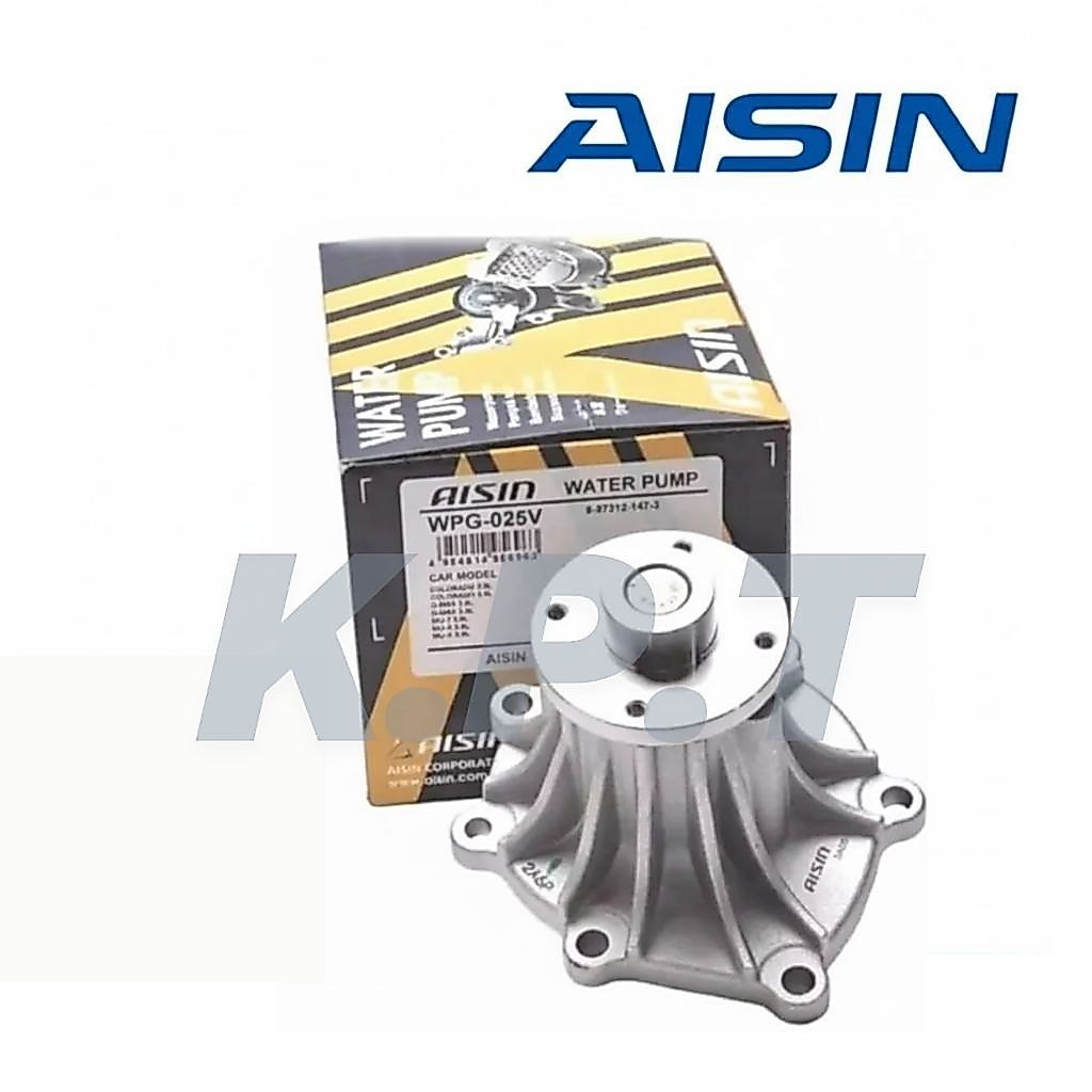 ปั๊มน้ำ D-MAX COMMONRAIL ปี 2005-2018 เครื่อง2.5, 3.0 4JJ ,4JK พร้อมประเก็น AISIN รหัส.WPG-025V