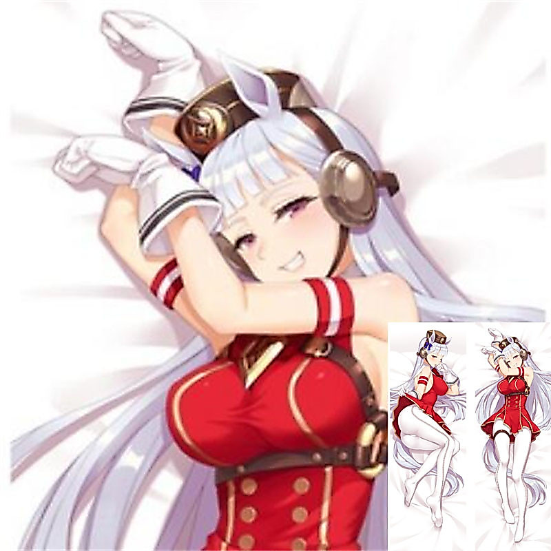 อะนิเมะ Umamusume สวย Derby Gold เรือ Dakimakura หมอนปลอกหมอนเครื่องแต่งกายโยนหมอน