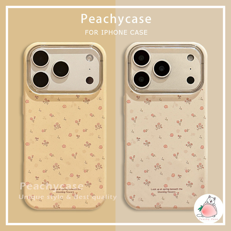 INS แฟชั่นดอกไม้ดอกไม้ Soft TPU เคสโทรศัพท์สําหรับ iPhone 17 16 15 14 13 Pro Max 17promax iPhone16 Anti-Scratch ป้องกันปกหลัง Shell