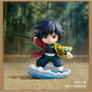 P POPMART Demon Slayer Combat Series Figure-Made Mystery Box ของขวัญตกแต่ง