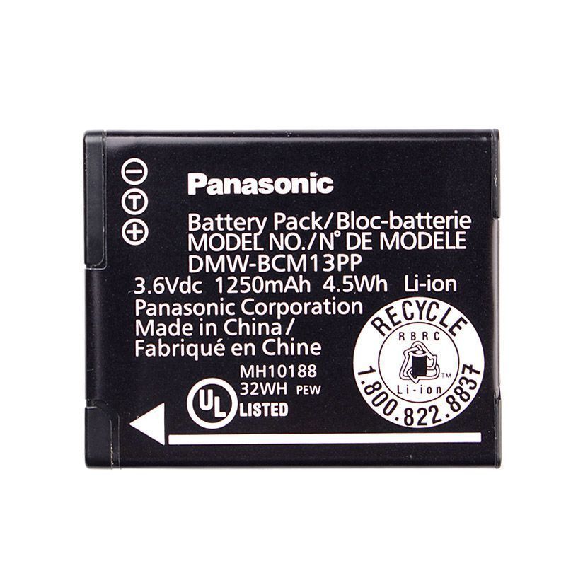 Panasonic DMC-ZS30 TZ40 TZ41 TS5 ZS35 STZ60 DMW-BCM13 กล้องแบตเตอรี่เดิม