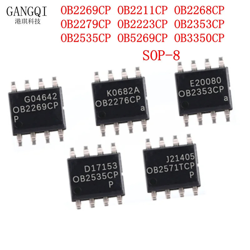 10PCS OB2269CP OB2269 SOP-8 OB2211CP OB2211 OB2268CP OB2268 OB2279CP OB5269CP OB2223CP OB2223 OB2353