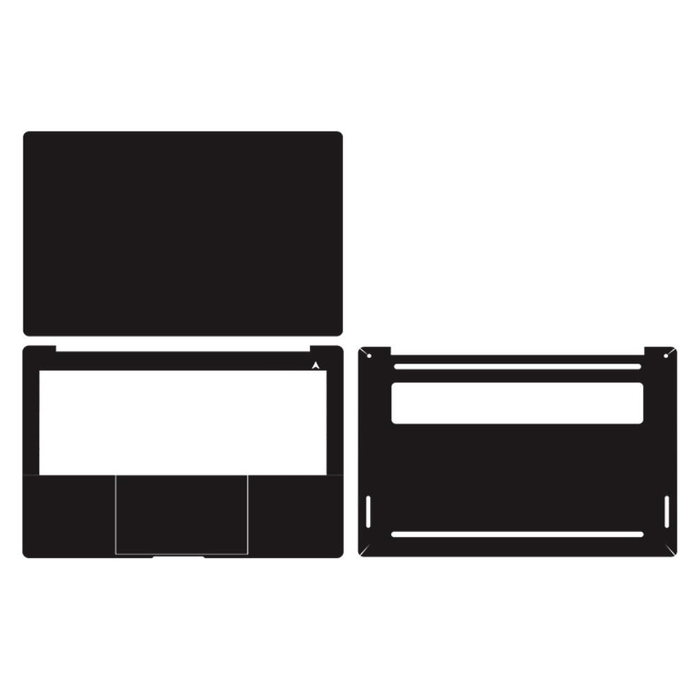 Pre-cut Transparent Matte ไวนิลผิวสติกเกอร์ฟิล์มสําหรับ 2025 ASUS Zenbook A14 UX3407 UX3407QA