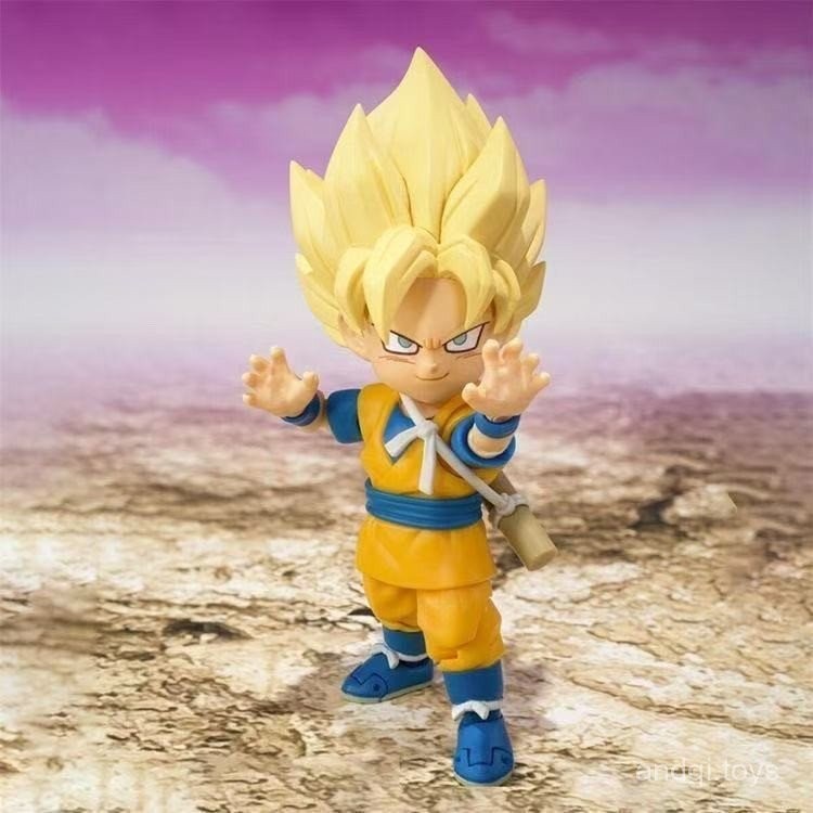((สินค้าของแท้พร้อมสต็อก) Bandai SHF Goku Dragon Ball DAIMA DAIMA Son Goku Dragon Ball Super Saiyan 
