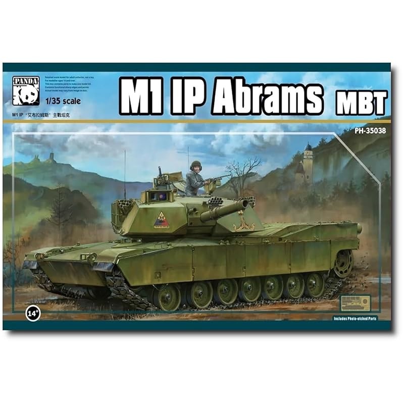 Panda Hobby 1/35 M1IP Abrams Plastic Model PH35038 (Tank)