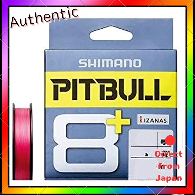 Shimano PE Line Pitbull 8+ 150m 0.6号 Traceable Pink