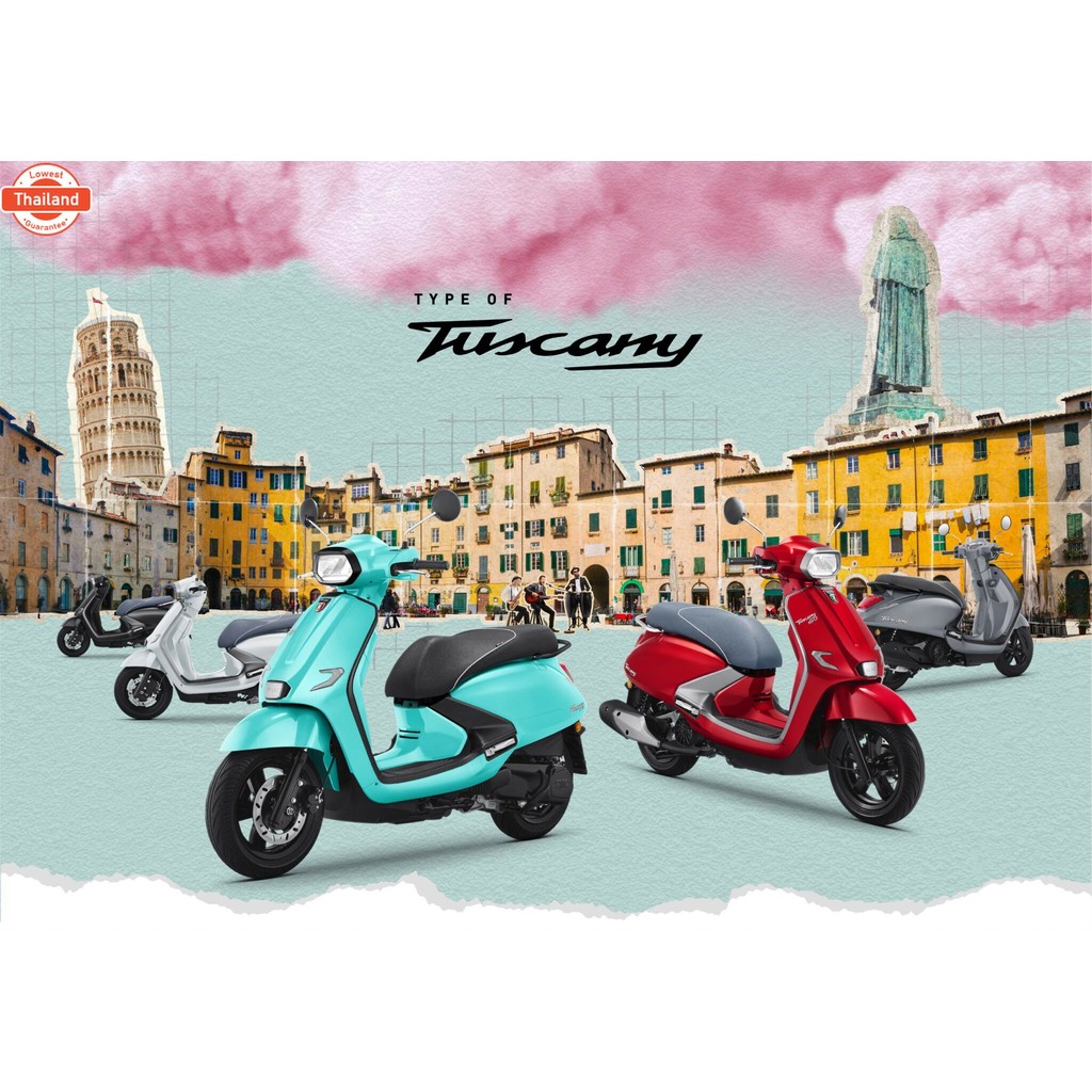 สายพาน - ตุ้มน้ำหนัก GPX Tuscany150 genuineเิกศูนย์