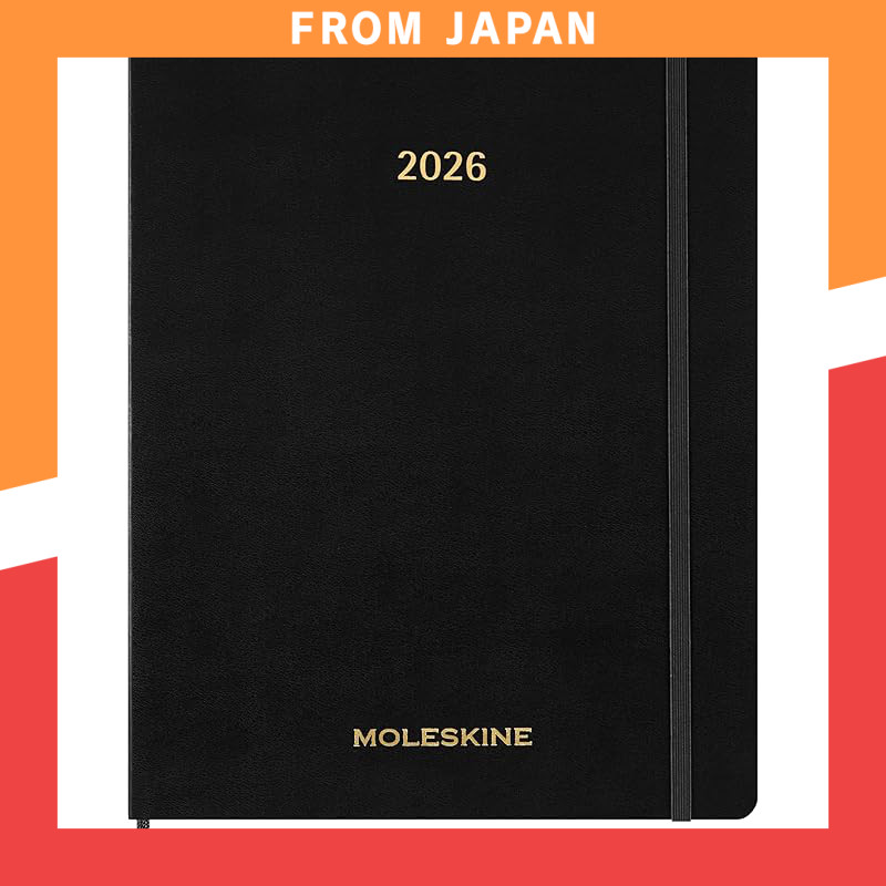 Moleskine Diary 2025, Start in July, 12-Month Spiral Academic Diary, Large Size (13cm x 21cm), Soft 