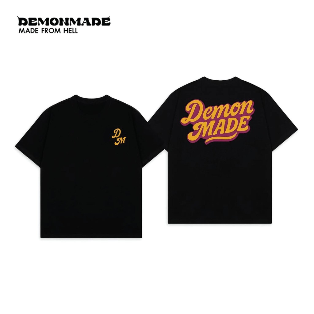 DemonMade Country boy Collection เสื้อยืดทรงโอเวอร์ไซส์ สไตล์สตรีทสุดเท่