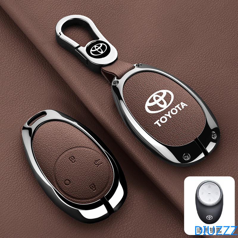 สําหรับTOYOTA bZ3X 2025 สังกะสีกุญแจ Fob ฝาครอบป้องกันกรณีกุญแจรถฝาครอบ Protector Anti-Scratch รถอุป