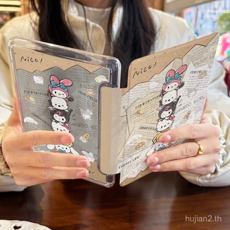 Kindle 11th2024 (RS23CV) 2022 (C2V2L3)/10th 2019 (J9G29R) 6 นิ้ว Sleep Wake-up Protective Case Sanri