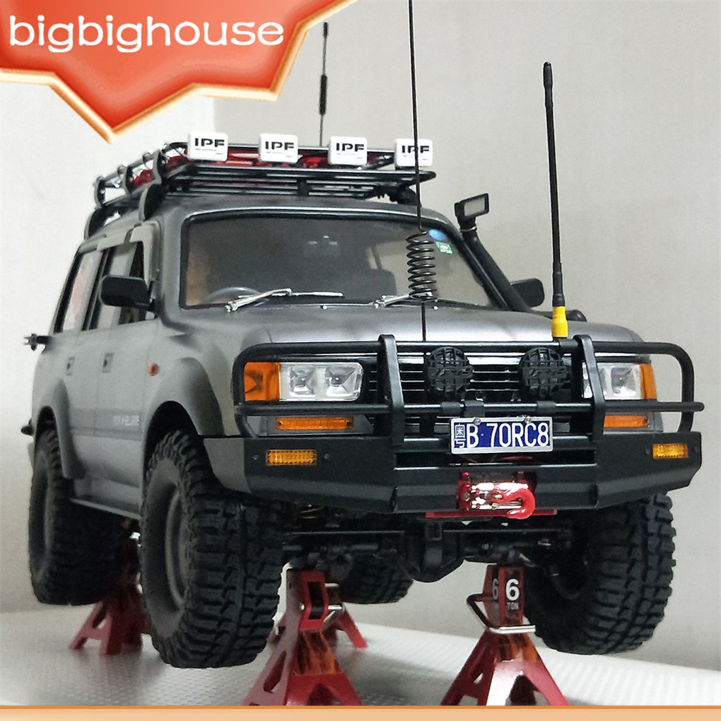 พลาสติก 1/10 รถ RC อัพเกรดส่วนทนทาน Rc รถสําหรับ RCRUN LC80 RC รถส่วน RC รถอุปกรณ์เสริมอะไหล่สีขาว