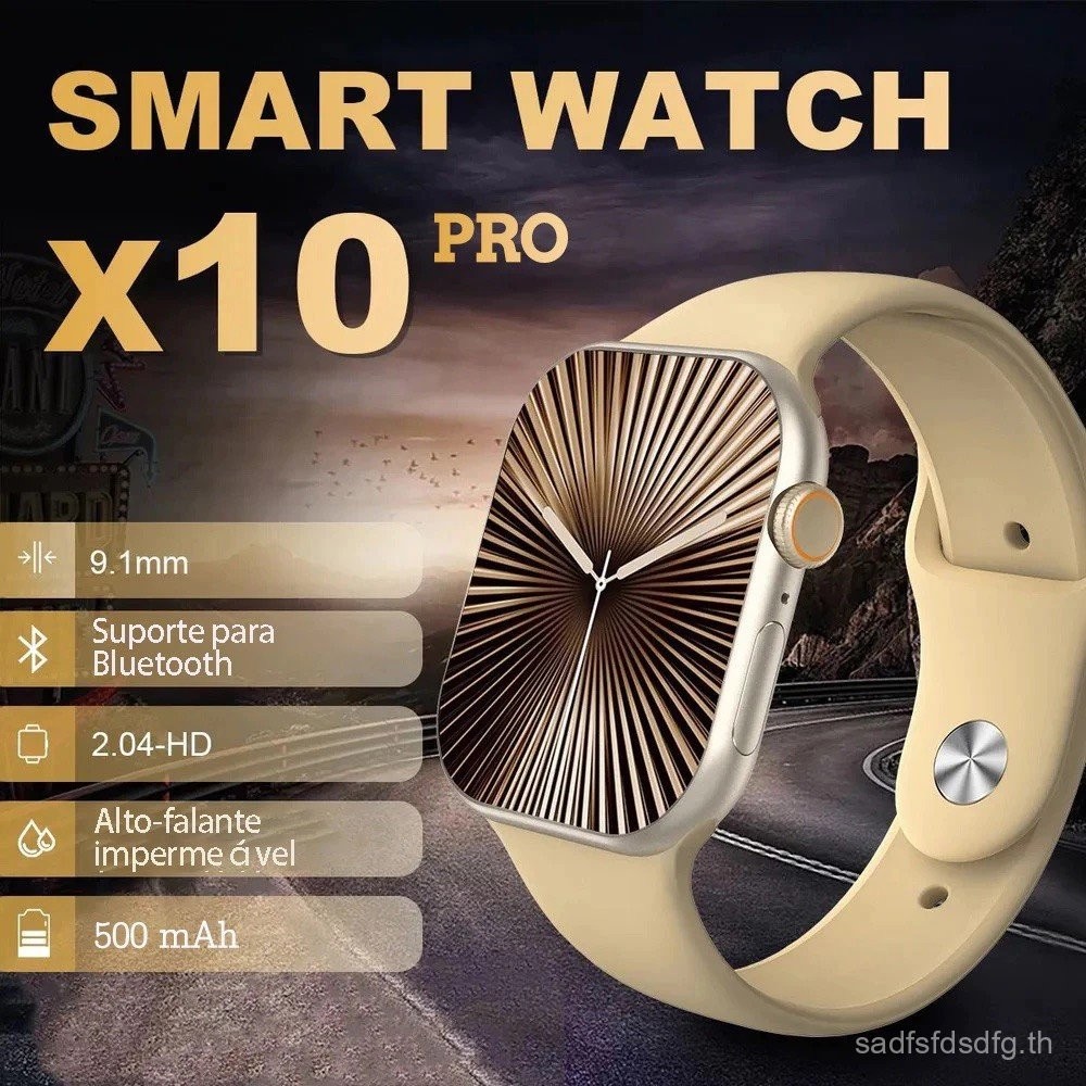 สมาร์ทวอทช์ X10 PRO MAX สมาร์ทวอทช์สําหรับผู้ชายและผู้หญิง Original Launch 45mm