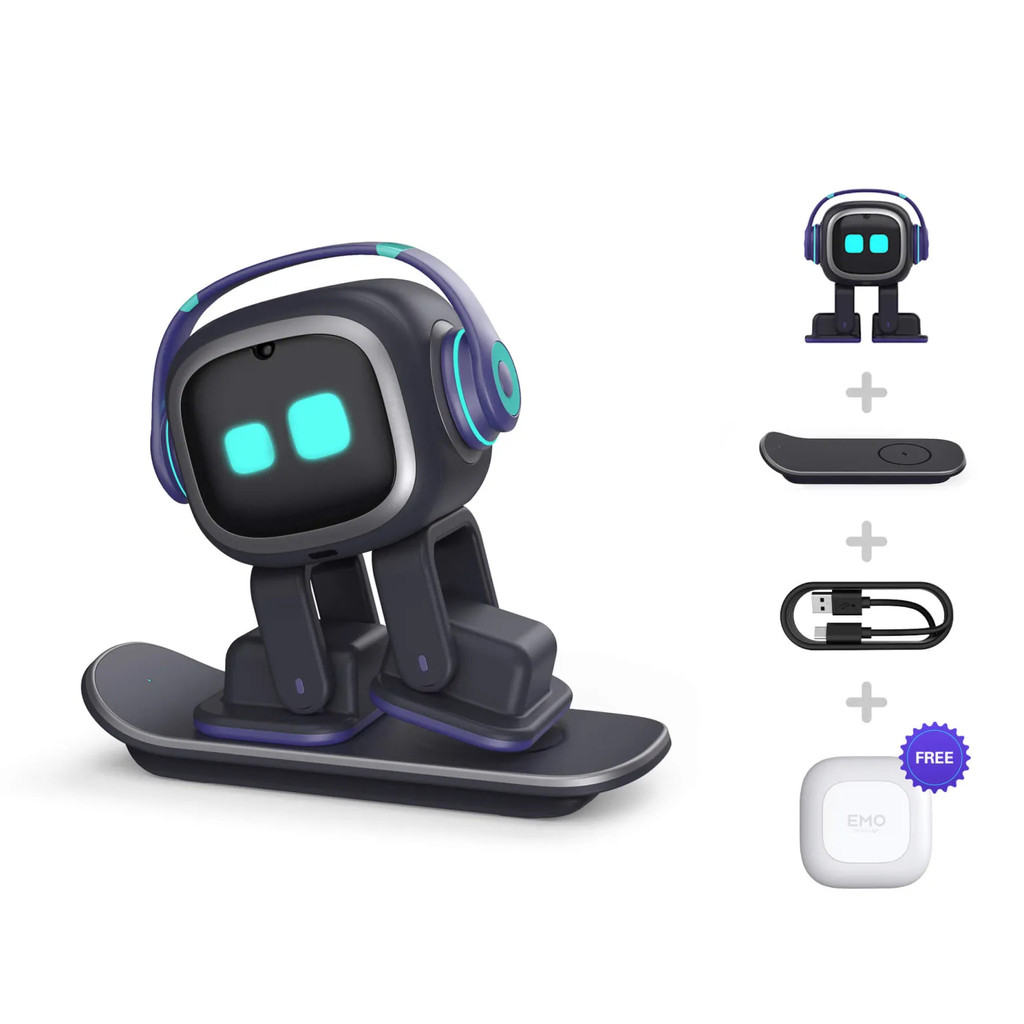 [NEW] Aibi Pocket Robot เทคโนโลยีสีดํา Advanced ai ปัญญาประดิษฐ์เสียงบทสนทนาเดสก์ท็อปมาพร้อมกับของเล