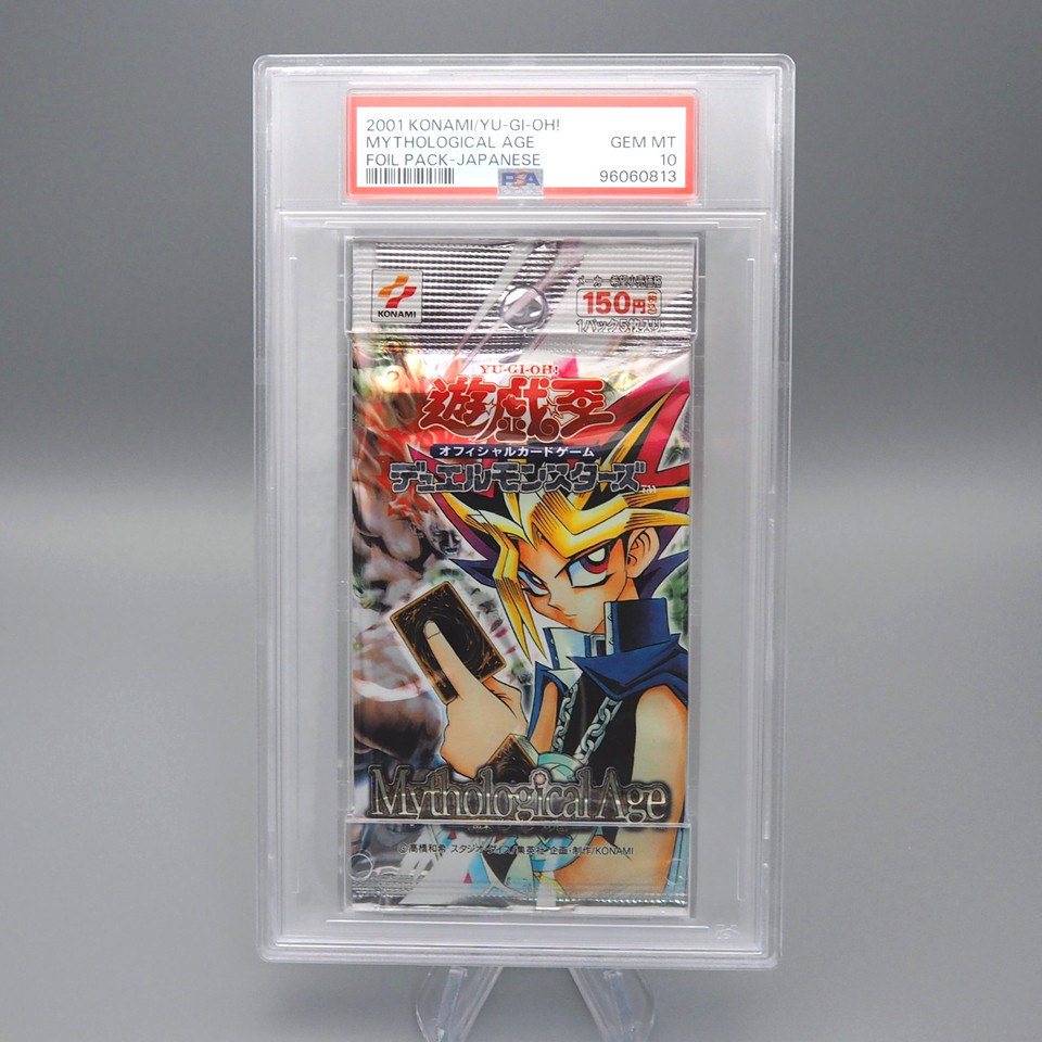 Yu-Gi-Oh PSA10 Mythological Age MA Unopened Sealed Pack 2001 Japanese PS500