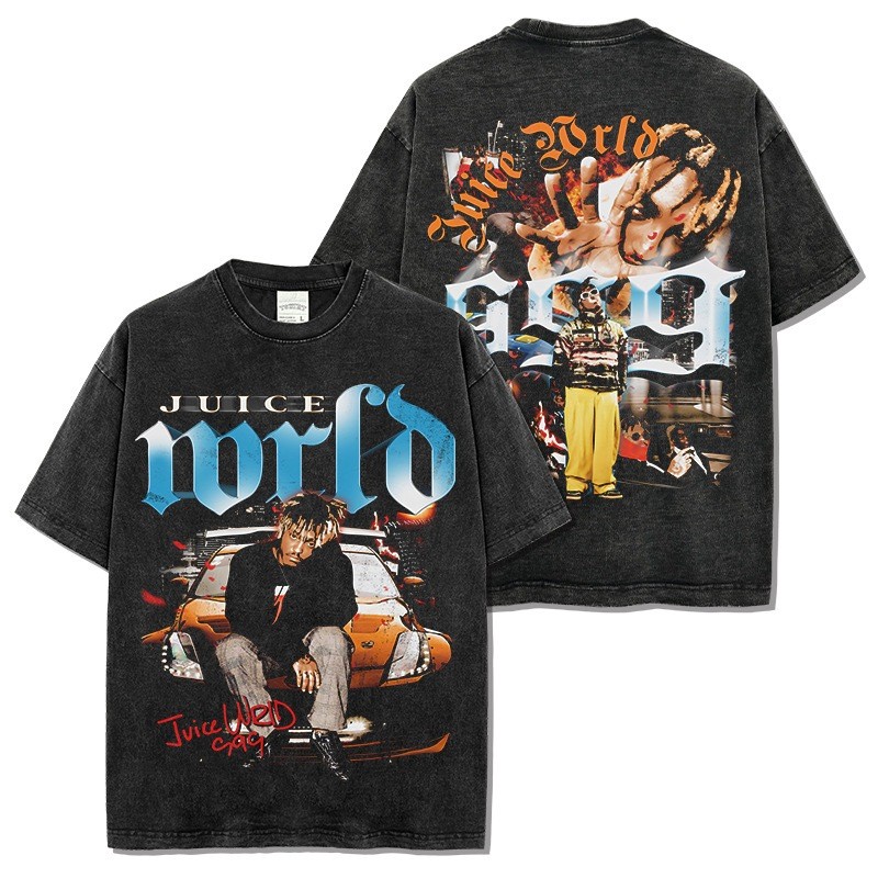 เสื้อยืดวินเทจชาย ฝ้าย100% ลายล้าง Eminem ใส่สบายในชีวิตประจำวัน เสื้อแขนสั้น โปรโมชั่นสุดร้อน!
