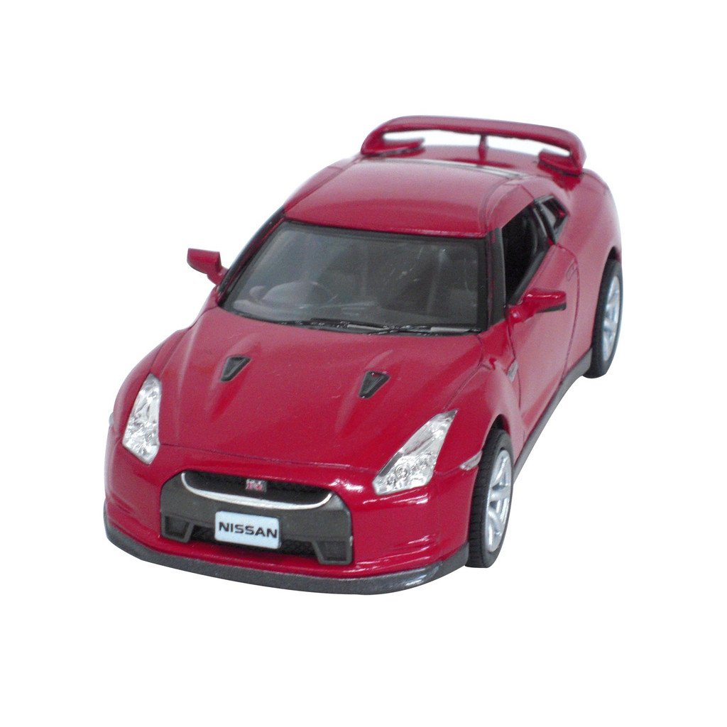 KiNSMART 1:36 นิสสัน GTR R-35 สีไวน์แดง กล่องหน้าต่าง 200-528