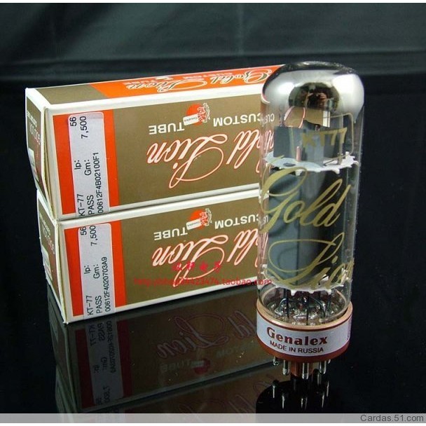 Gold Genalex (GEC) Gold Lion KT77 (EL34,6CA7)