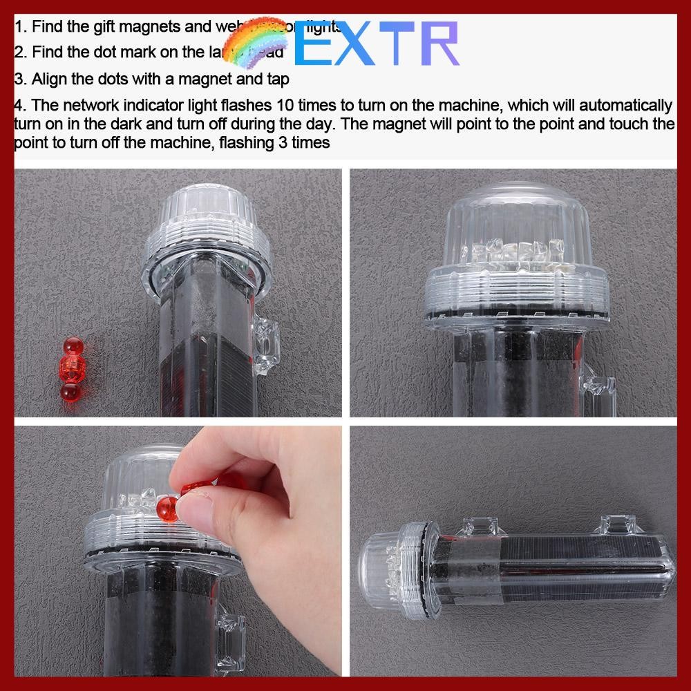 EXTR ไฟนําทางทางทะเล IP7X ไฟแฟลชเรือไฟสัญญาณขับเคลื่อน