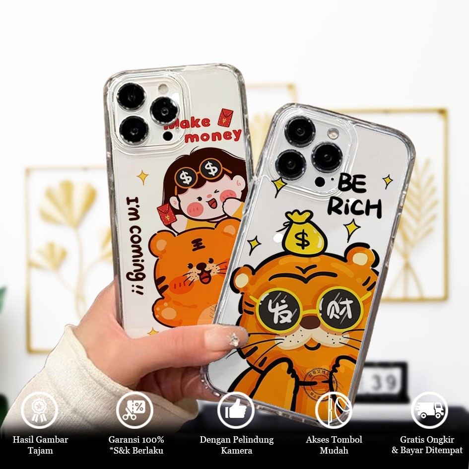 PREMIUM CLEAR COMPATIBLE CASE สําหรับ TECNO POVA 7 6 4 NEO 3 2 POP 5 LITE SPARK 30C 30 20C 20 GO 1 2