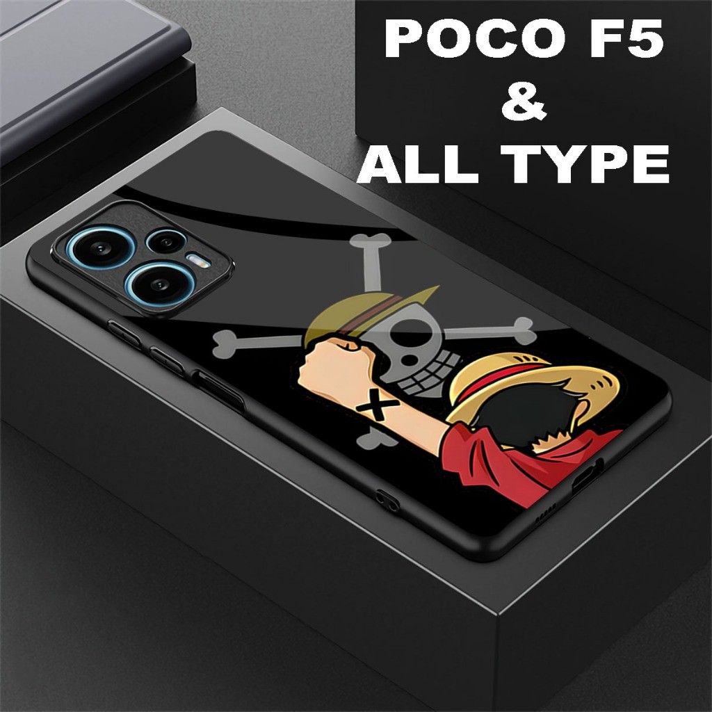 HP Glossy Softcase XIAOMI POCO F5 และ All Types (cs7-อะนิเมะ motif) F1 F2 pro F3 F4-F4 GT F5 Pro x3 