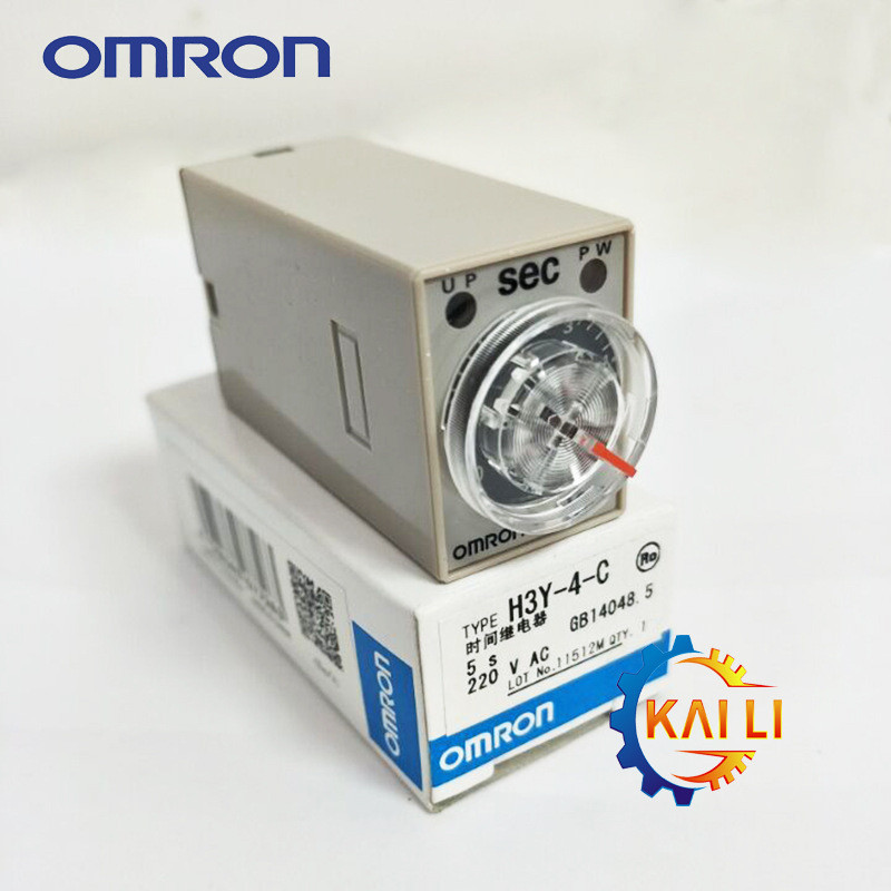 Original H3Y-4-C DC24V 60S รีเลย์เวลา Omron Solid State Timer 14 Pins