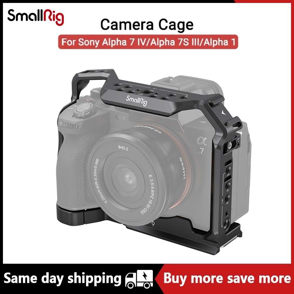 SmallRig Full Dslr สําหรับ Sony A7 IV a7m4 กล้อง Rig สําหรับ Sony Alpha 7 IV/A7S III/A1/A7R IV พร้อม
