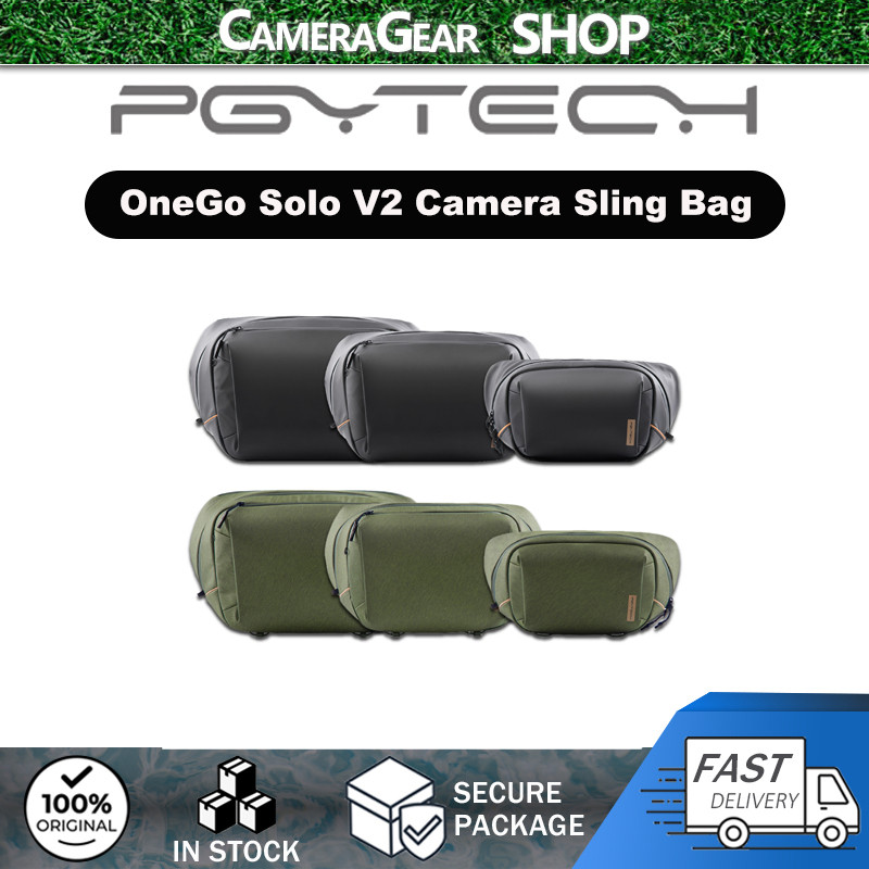 PGYTECH OneGo Solo V2 กระเป๋าสะพายข้างกล้องขนาดเล็กคุณภาพสูงและกันน้ํา 4L/6L/10L
