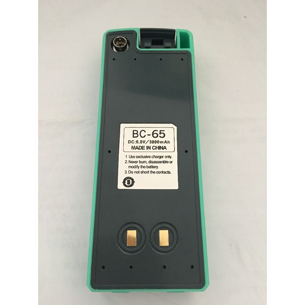 ยี่ห้อใหม่ Nikon Full Station Instrument แบตเตอรี่ BC-65 แบตเตอรี่ 4.8V 6V แบตเตอรี่/DTM352/452 Q75E